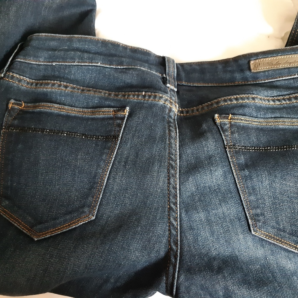 GUESS dark wash denim